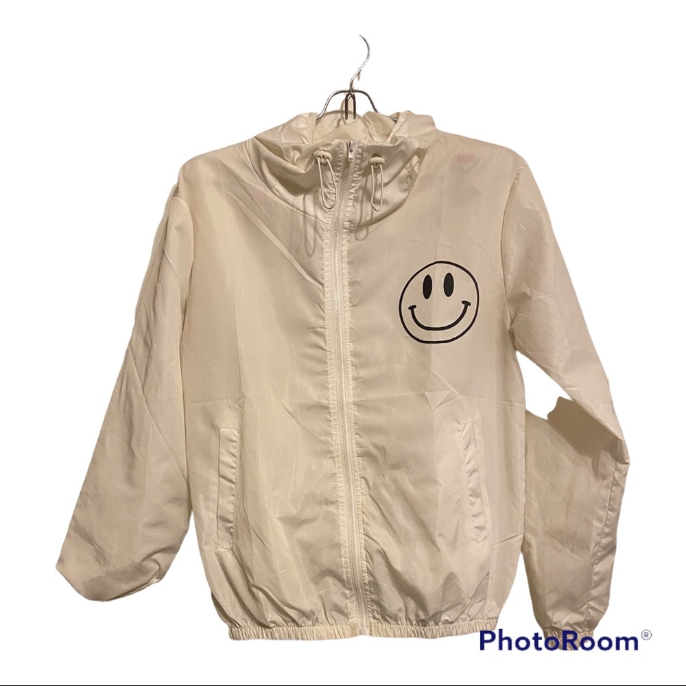 Happy face windbreaker